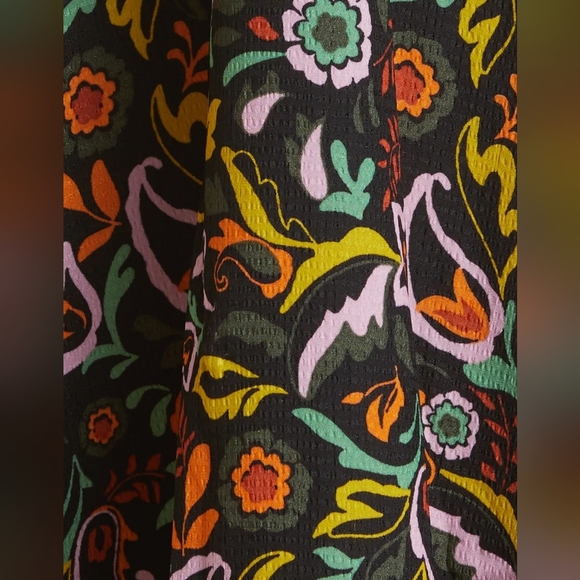 Ted Baker London Dabney Floral Puff Sleeve High-Low Dress US Sz 10 NWT - Picture 6 of 11